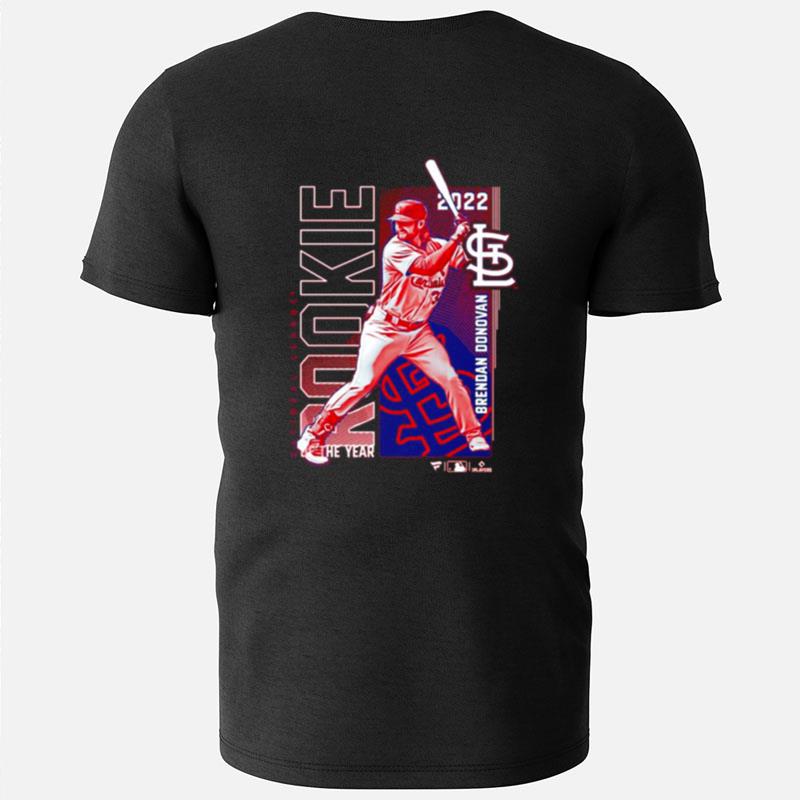 Brendan Donovan St. Louis Cardinals Nl Rookie Of The Year T-Shirts