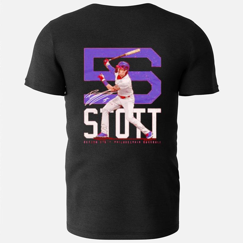 Bryson Stott Philadelphia Baseball Bold Number T-Shirts