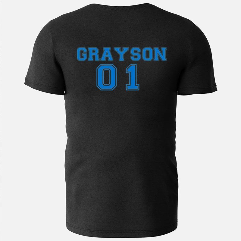 Grayson Sports Jersey Dc Comic T-Shirts