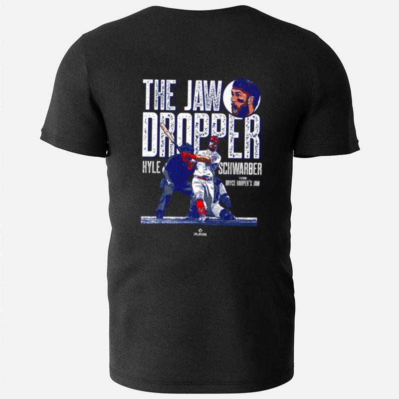 Jaw Dropper Kyle Schwarber Philadelphia Mlbpa T-Shirts
