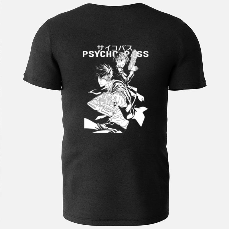 Manga Style Psycho Pass Akane And Shinya T-Shirts