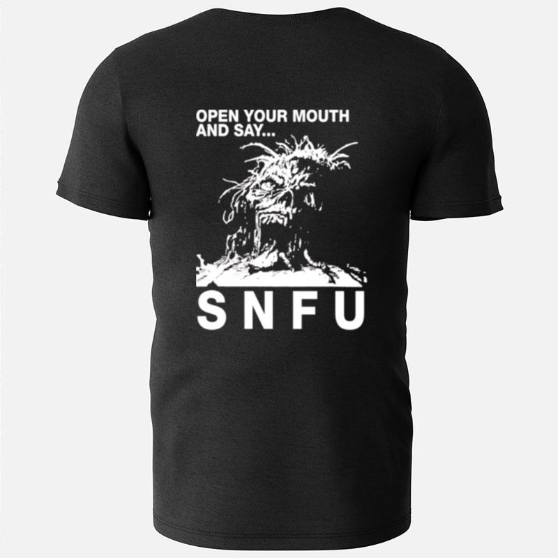 Open Your Mouth Snfu Vintage T-Shirts
