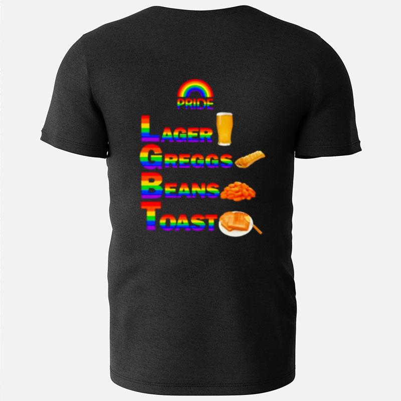 Pride Larger Greggs Beans Toas T-Shirts