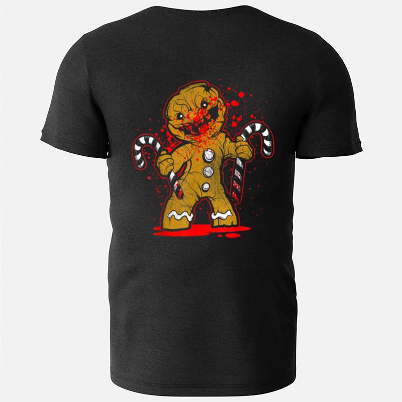Scary Zombie Gingerbread Man T-Shirts