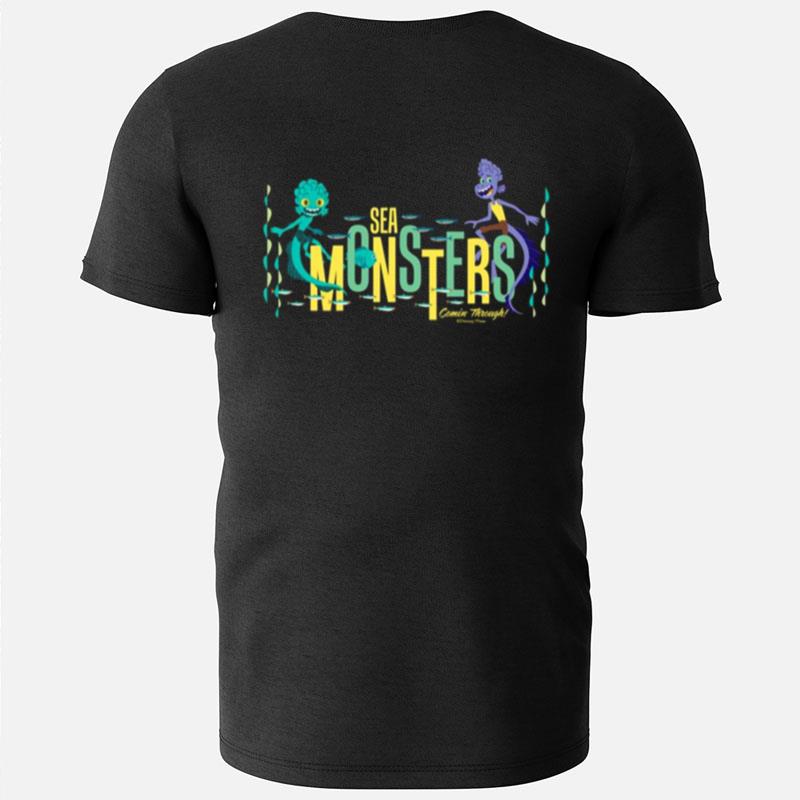 Sea Monsters Comin' Through Luca T-Shirts