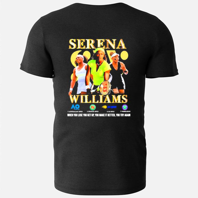 Serena Williams Grand Slam Signature T-Shirts