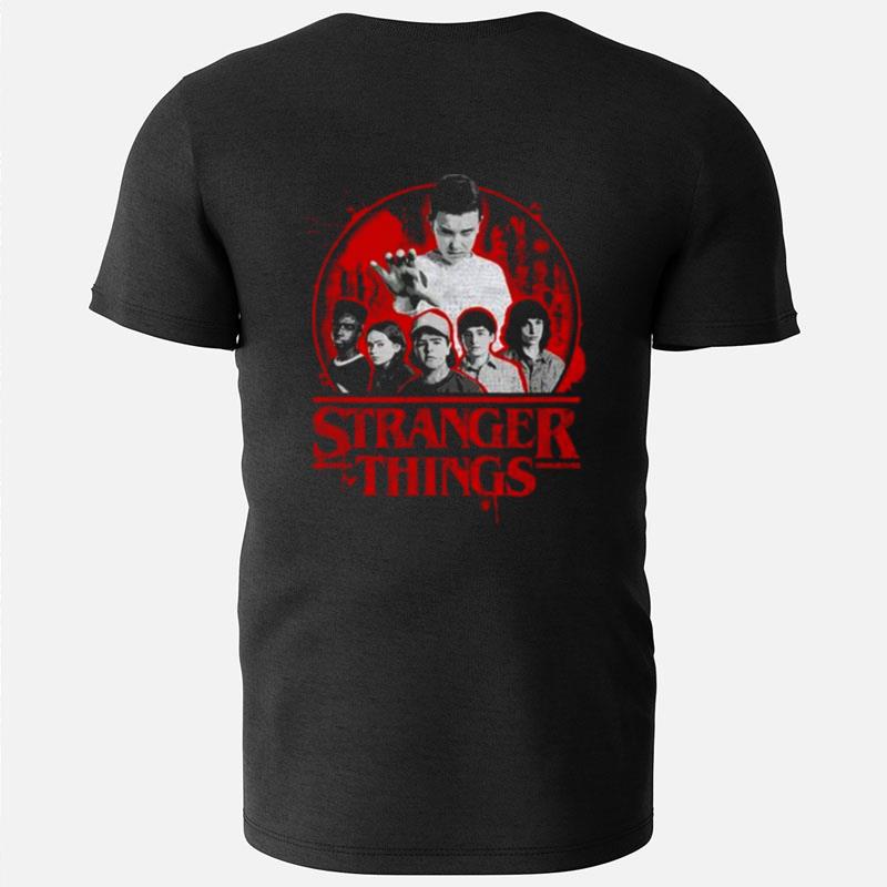 Stranger Things 4 Group Shot Growing Up T-Shirts
