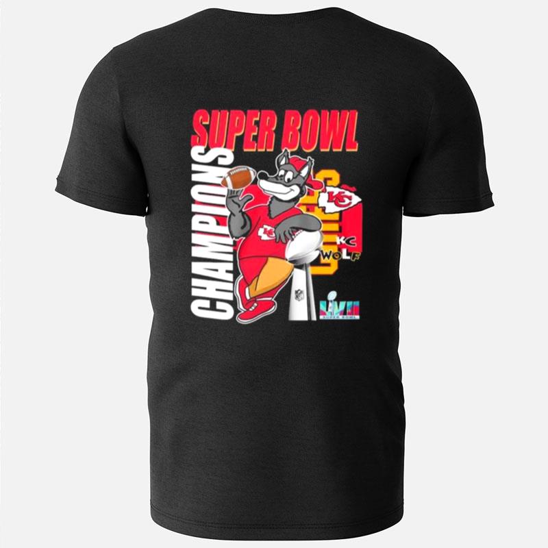 Super Bowl Champions Kansas City Kc Wolf T-Shirts