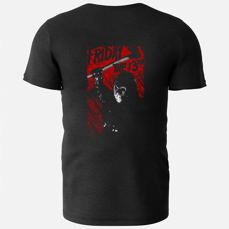 Swinging Ax Friday The 13Th T-Shirts
