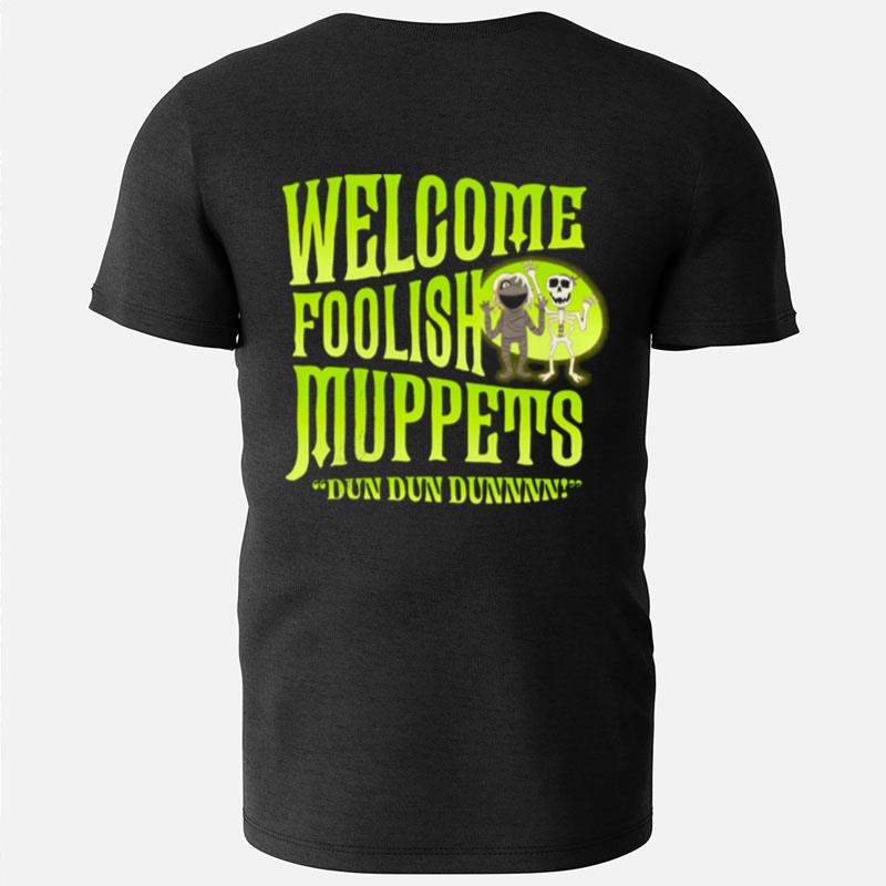 The Haunted Mansion Welcome Foolish Muppets Disneyland Halloween Fall T-Shirts