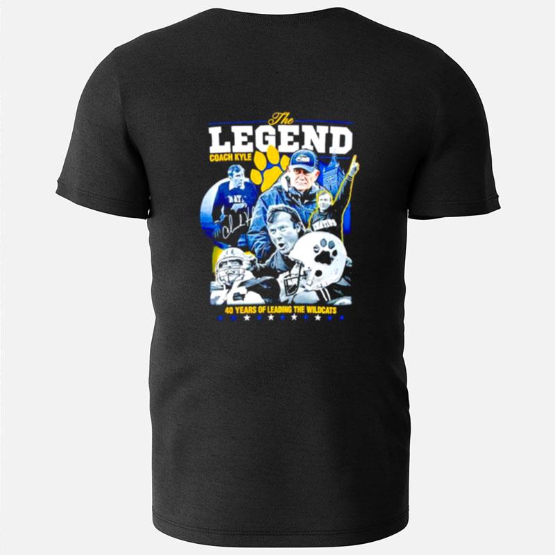 The Legend Kyle Chico 40 Years Of Leading The Wildcars Signature T-Shirts