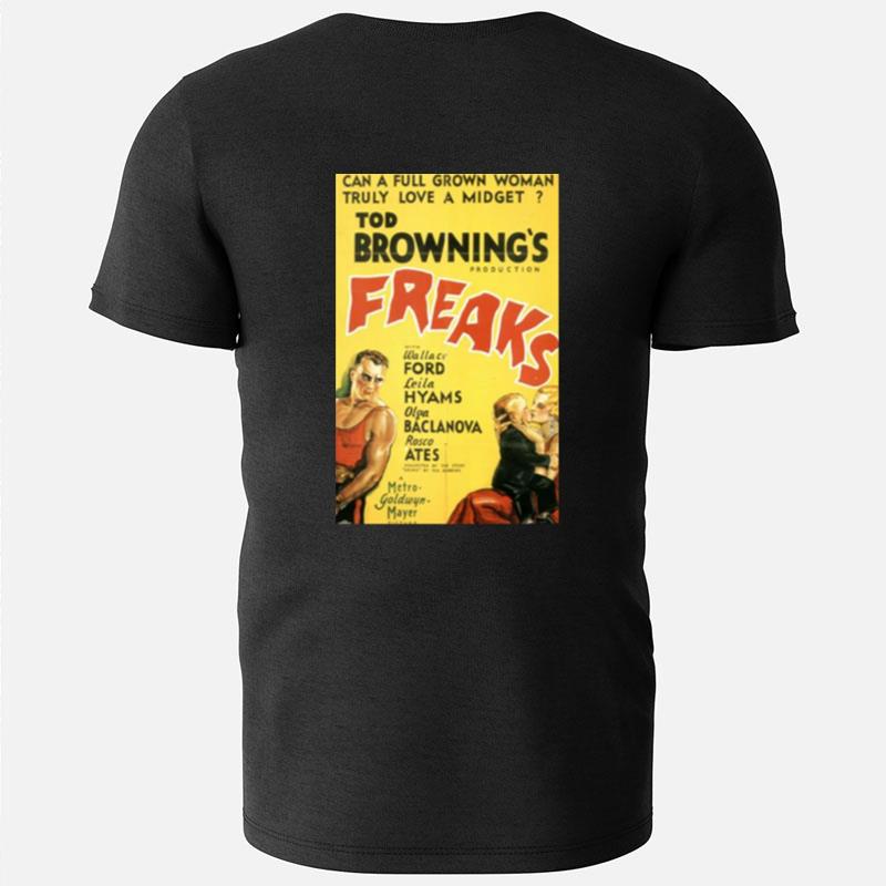 Tod Browning's Freaks Movie T-Shirts