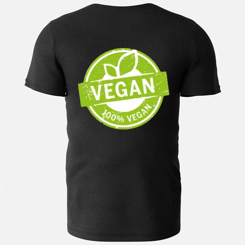 Vegan Stamp Vegan For Sure T-Shirts