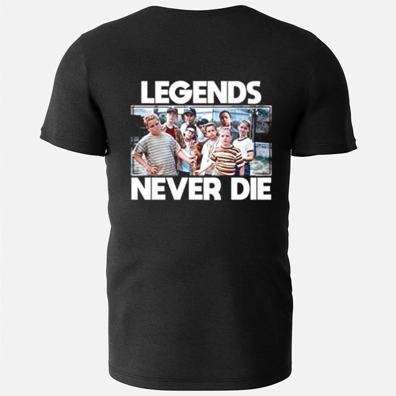 1990S Squints Sandlot Legends Never Die Squad T-Shirts