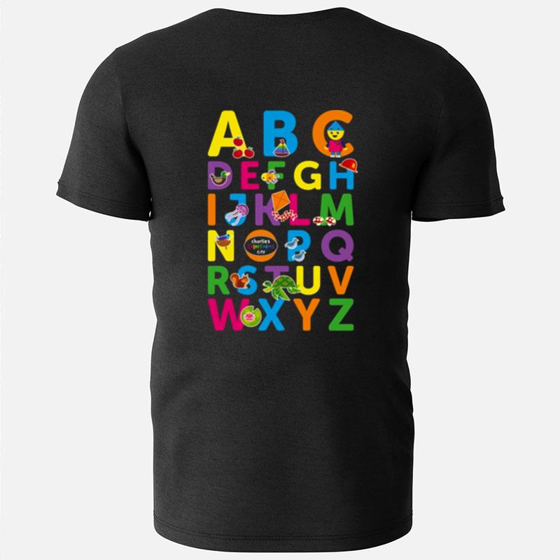 Alphabet Charlie's Colorforms City T-Shirts