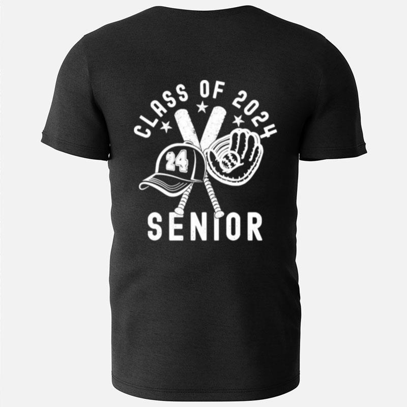 Class Of 2024 Senior Graduation Baseball T-Shirts