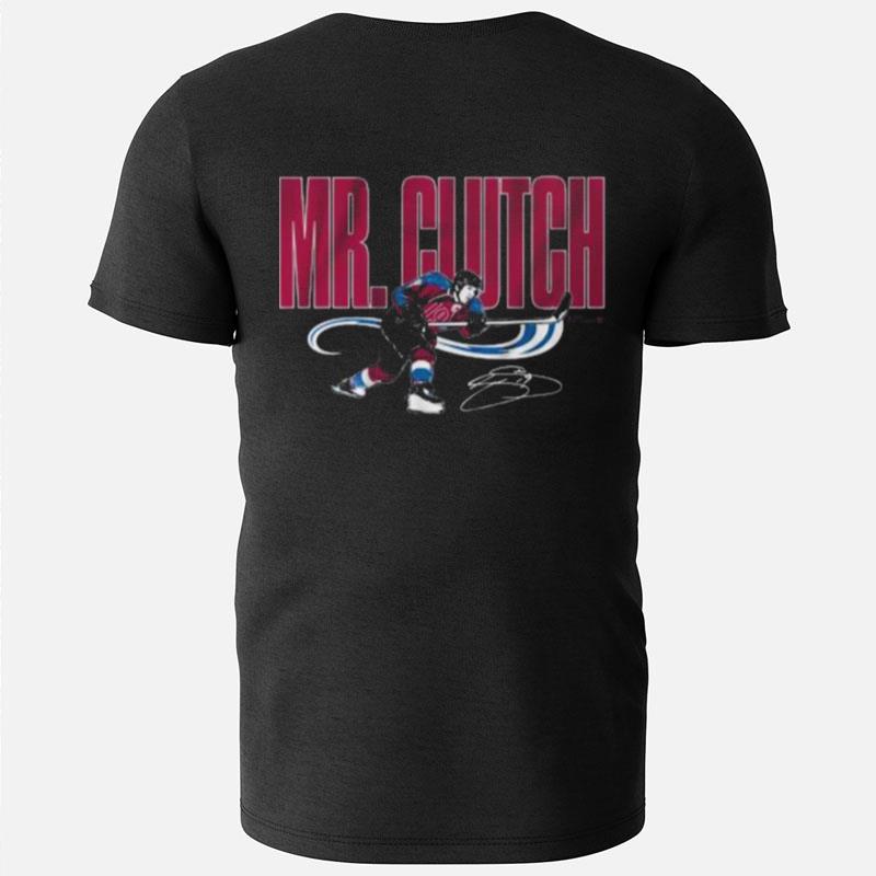 Colorado Avalanche Joe Sakic Mr Clutch Signature T-Shirts