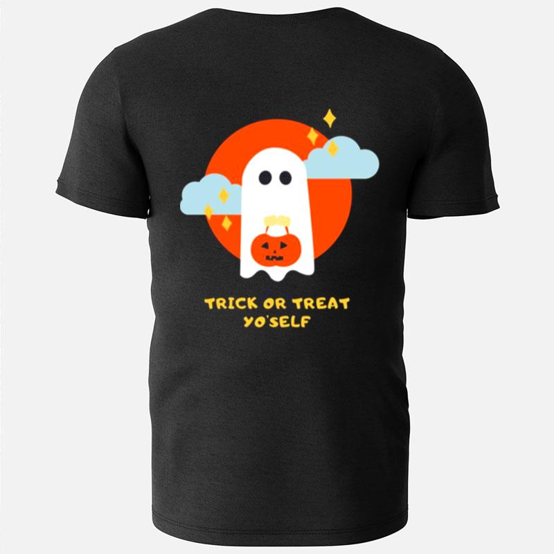 Cute Ghost Pumpkin Halloween T-Shirts