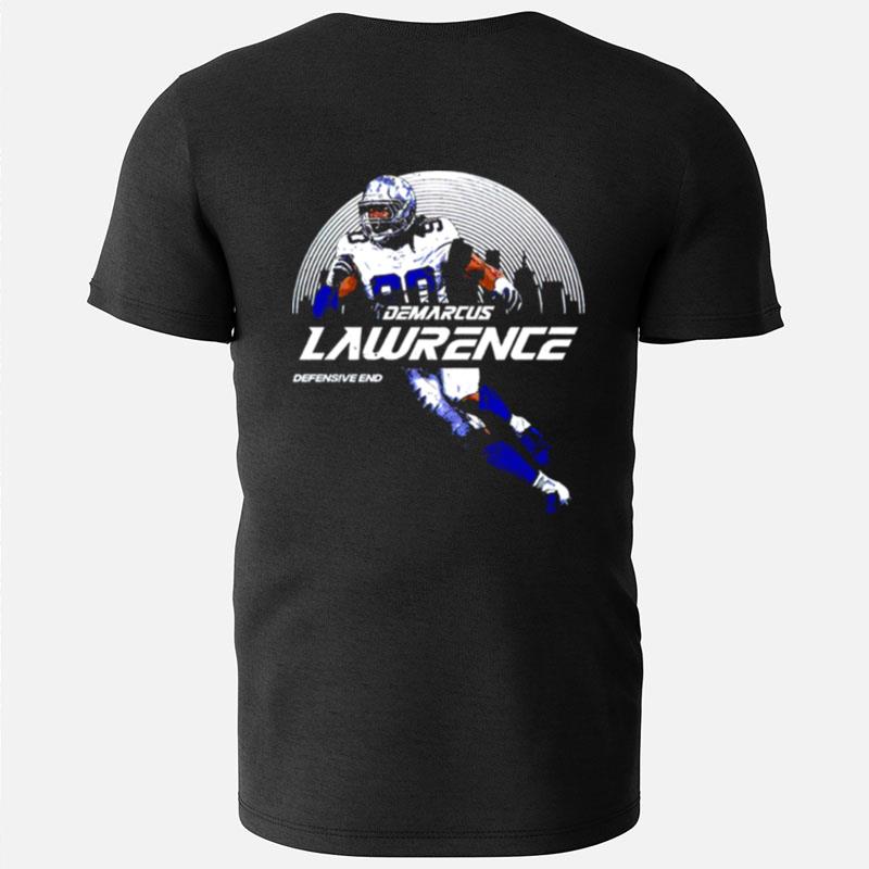 Demarcus Lawrence Dallas Skyline Dallas Cowboys T-Shirts