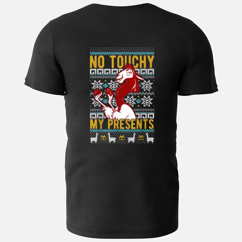 Disney Emperor's New Groove Kuzco No Touchy Ugly Christmas T-Shirts