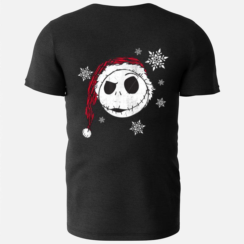 Disney Nightmare Before Christmas Snowflake Holiday T-Shirts