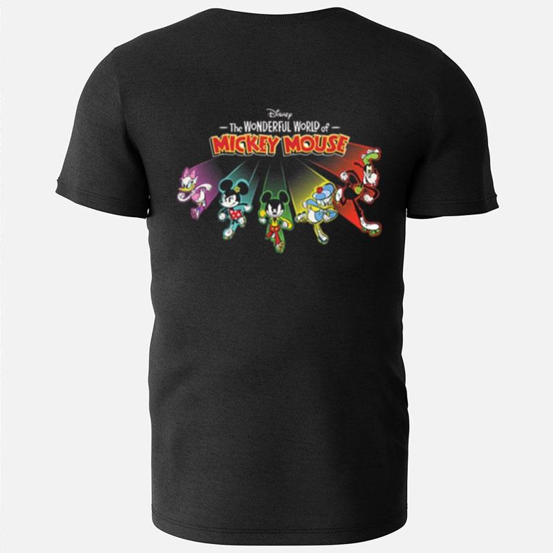 Disney The Wonderful World Of Mickey Mouse Roller Skating Disney T-Shirts