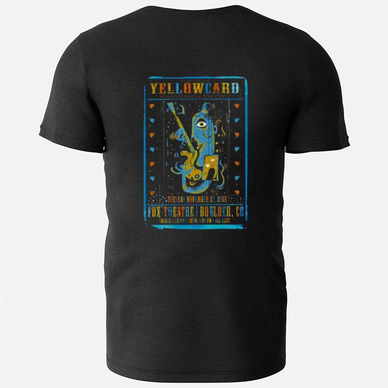 Fox Theatre Yellowcard Band T-Shirts