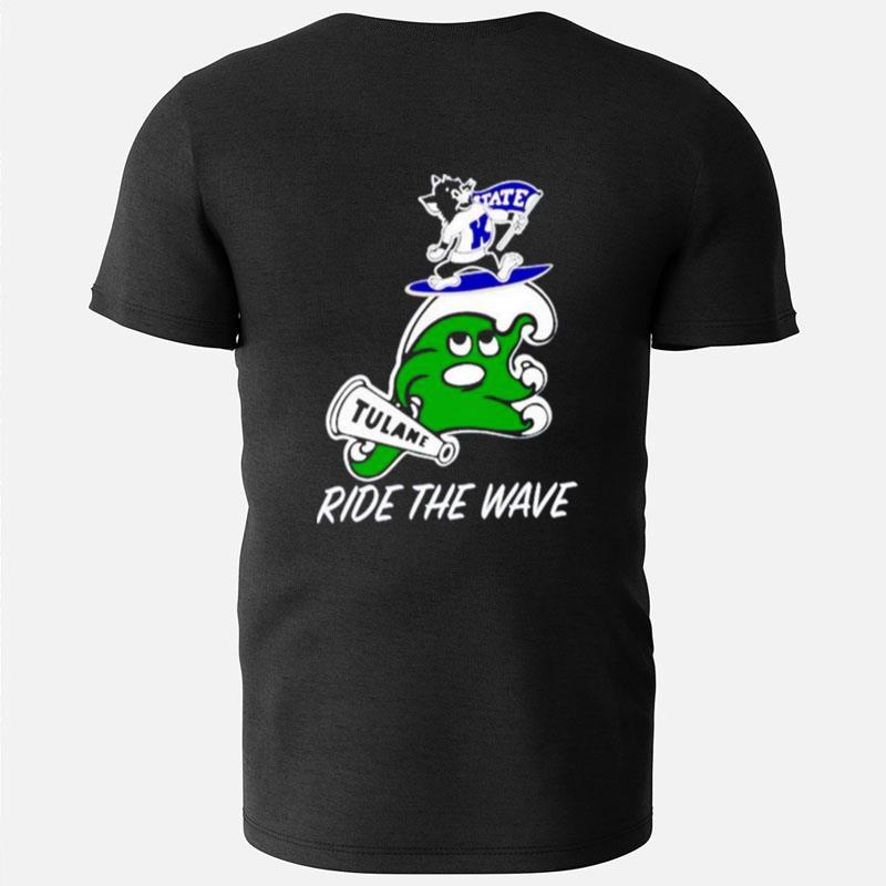 Gameday For Tulane Ride The Wave T-Shirts