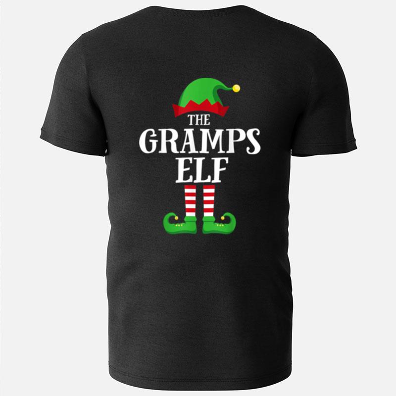 Gramps Elf Matching Family Group Christmas Pajama T-Shirts