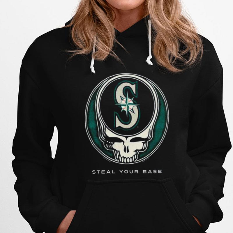 Grateful Dead Seattle Mariners Steal Your Base T-Shirts
