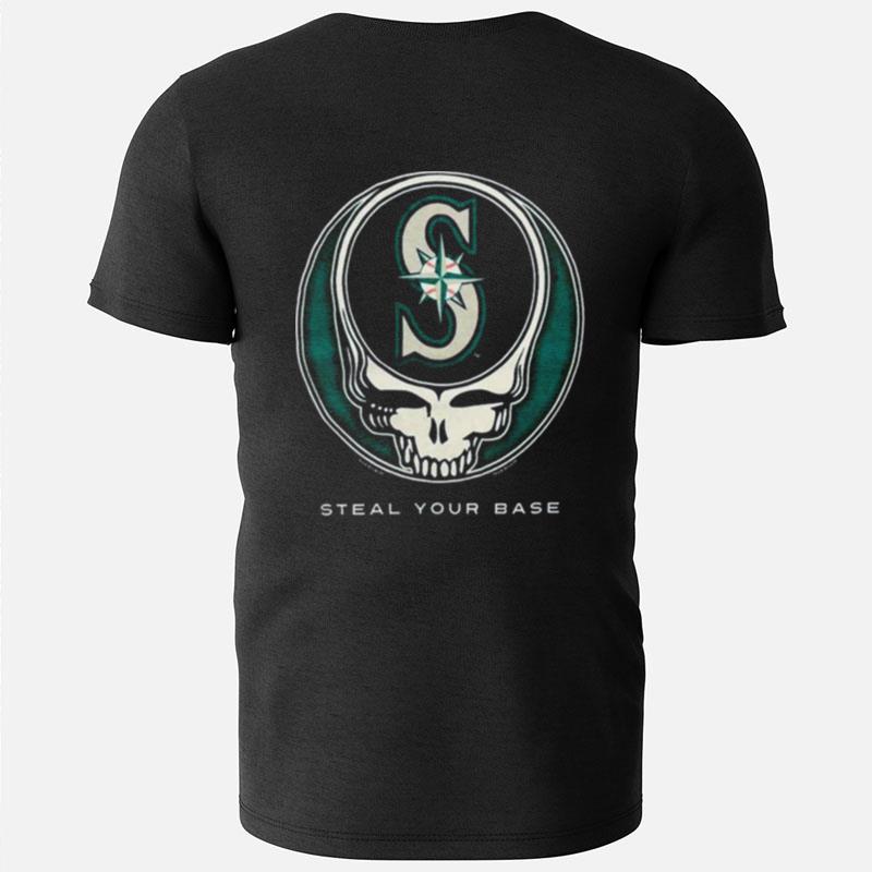 Grateful Dead Seattle Mariners Steal Your Base T-Shirts