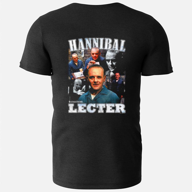 Hannibal Lecter Collage Silence Of The Lambs T-Shirts