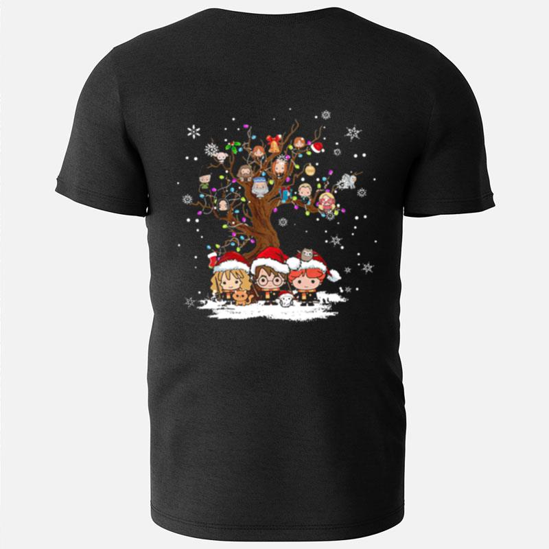 Harry Potter Chracter Chibi Christmas T-Shirts