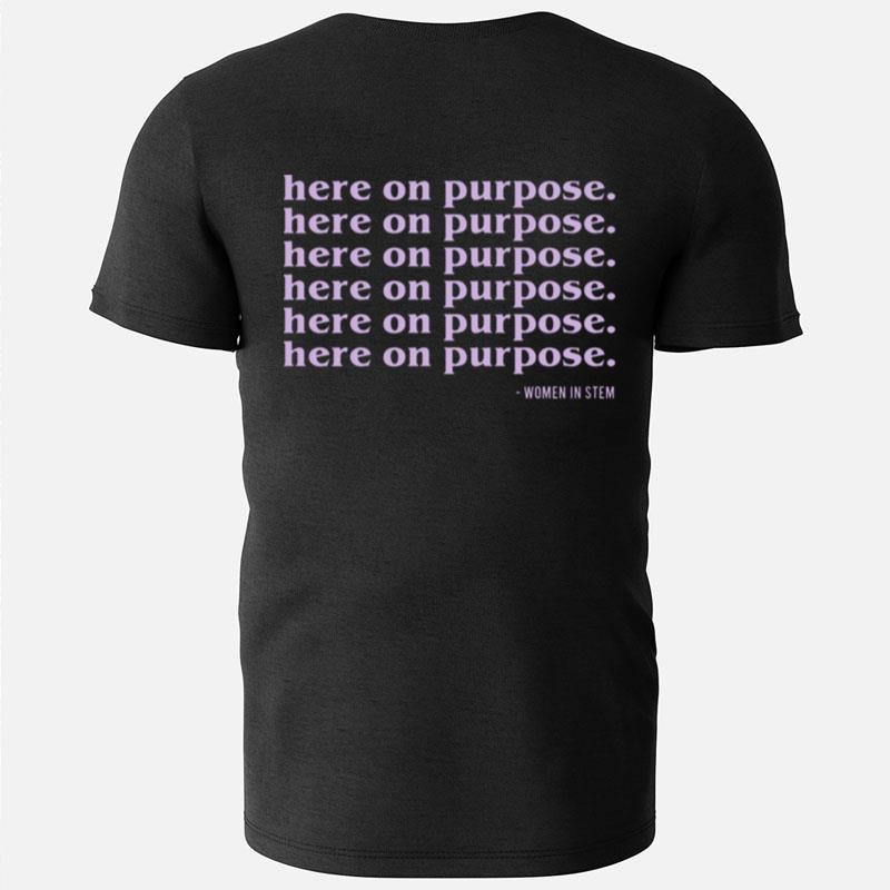 Here On Purpose Vintage T-Shirts
