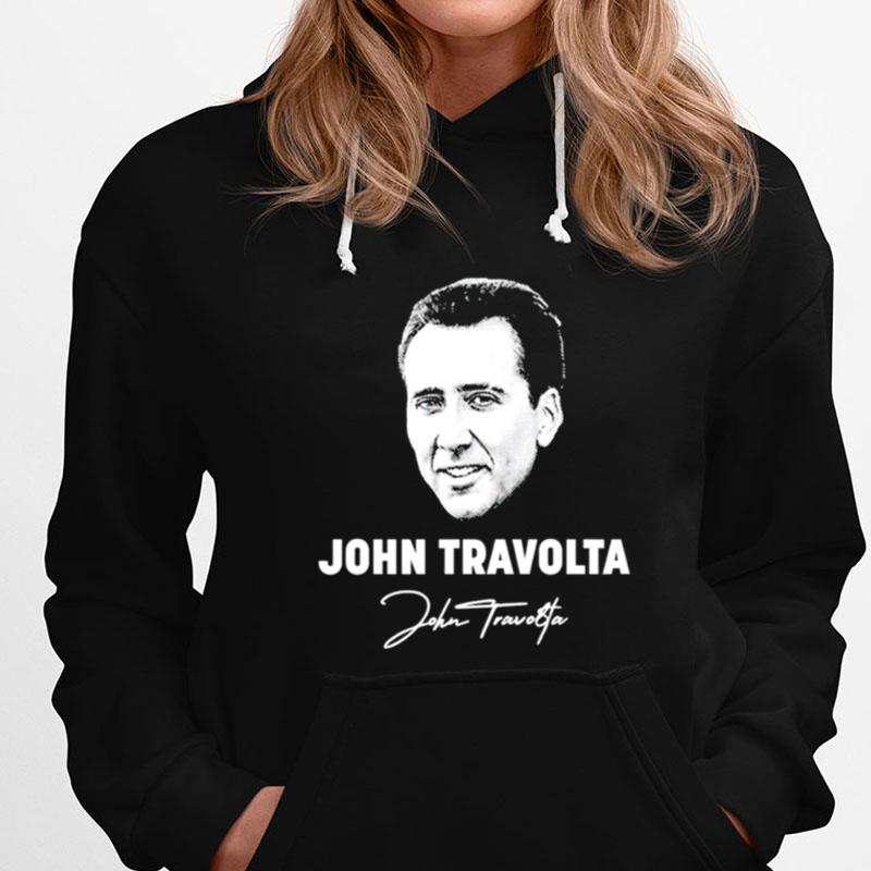 John Travolta Nicolas Cage Ace Signature T-Shirts