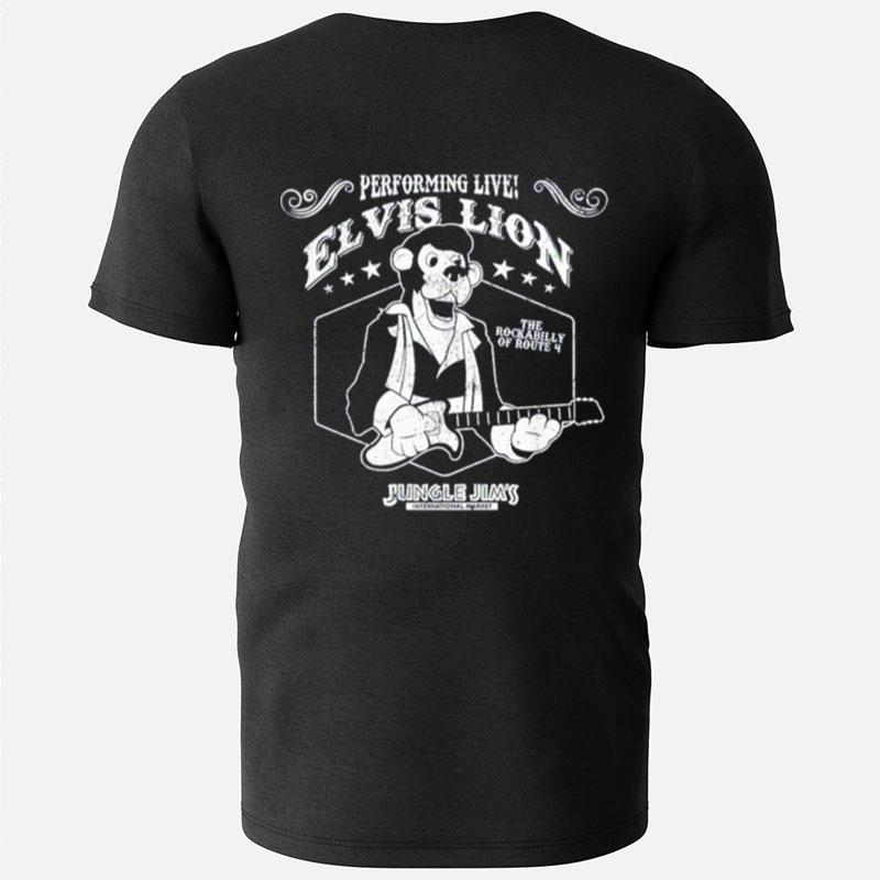 Jungle Jim's Elvis Lion T-Shirts