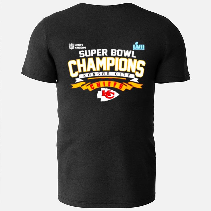 Kansas City Chiefs Super Bowl Lvii Champs NFL Chiefs Kingdom T-Shirts