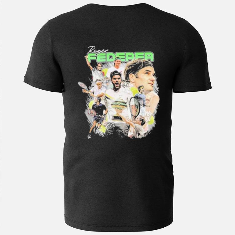 Legend Tenis Roger Federer Retire T-Shirts