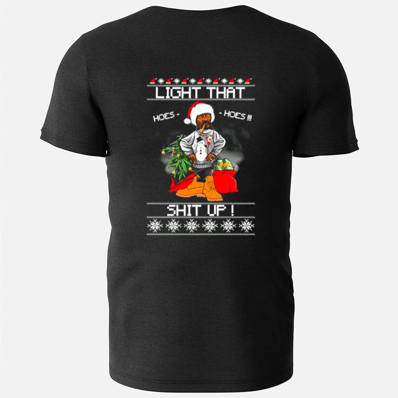Light That Shit Up Snoop Dogg Christmas T-Shirts