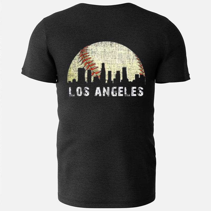 Los Angeles Vintage Baseball Distressed Gameday Retro T-Shirts