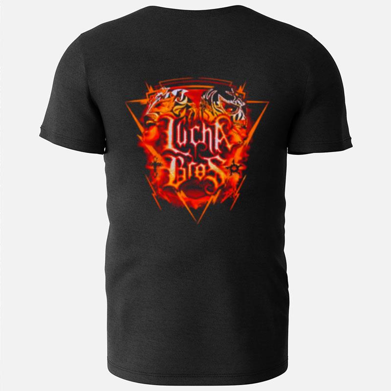 Lucha Bros Fire T-Shirts