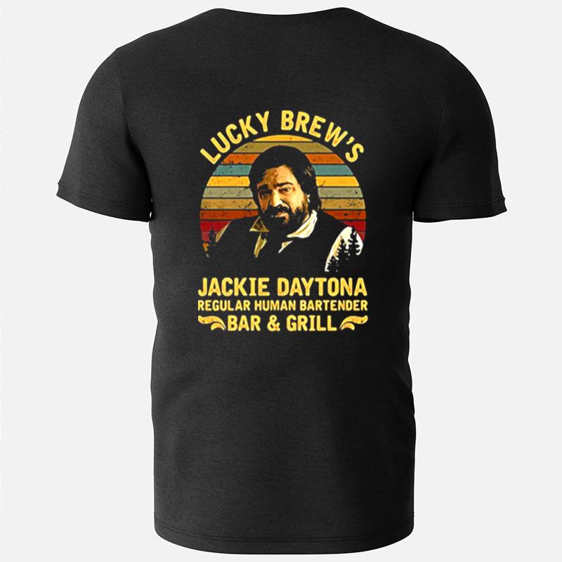 Lucky Brew Jackie Bar And Grill Vintage Bootleg What We Do In The Shadows T-Shirts