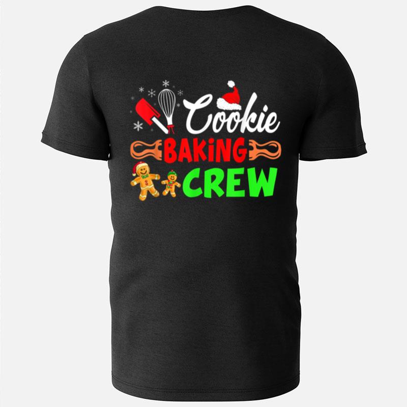 Merry Christmas Cookie Baking Crew Funny Baking Baker Xmas T-Shirts