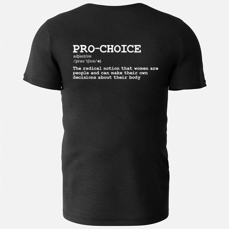 Mind Your Own Uterus Pro Choice Her Body Her Choice Women T-Shirts