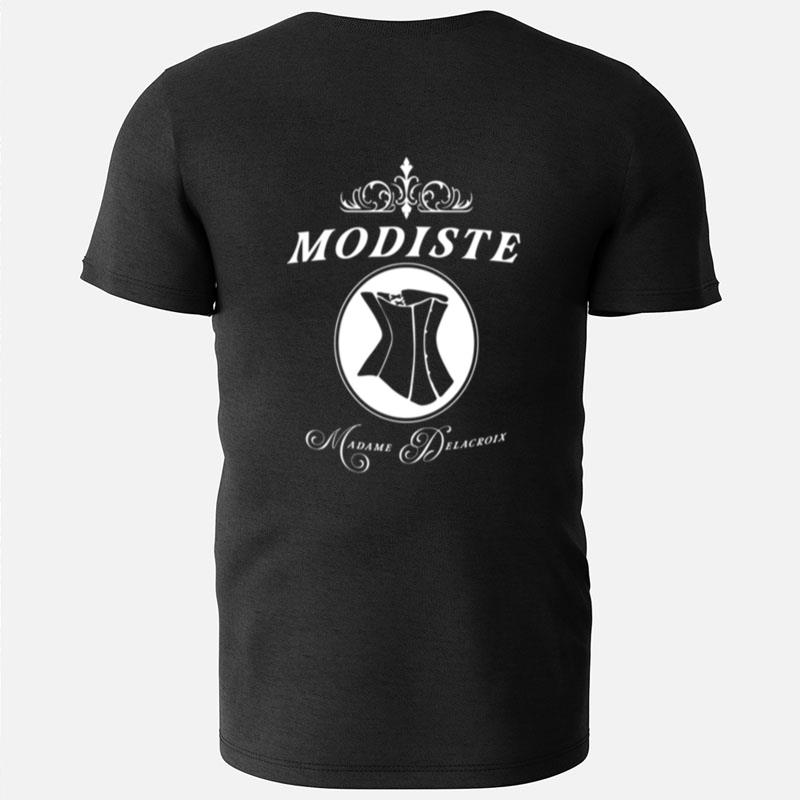 Modiste Corset Design Madame Delacroix Couturier To Bridgerton Society T-Shirts