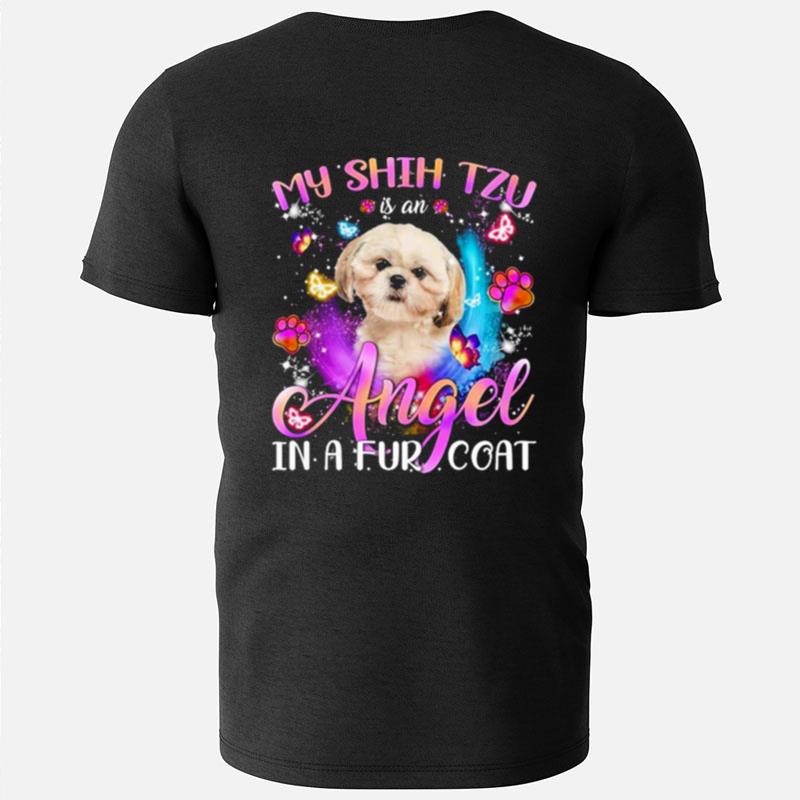 My Shih Tzu Is An Angel In A Fur Coat Cream Shih Tzu T-Shirts