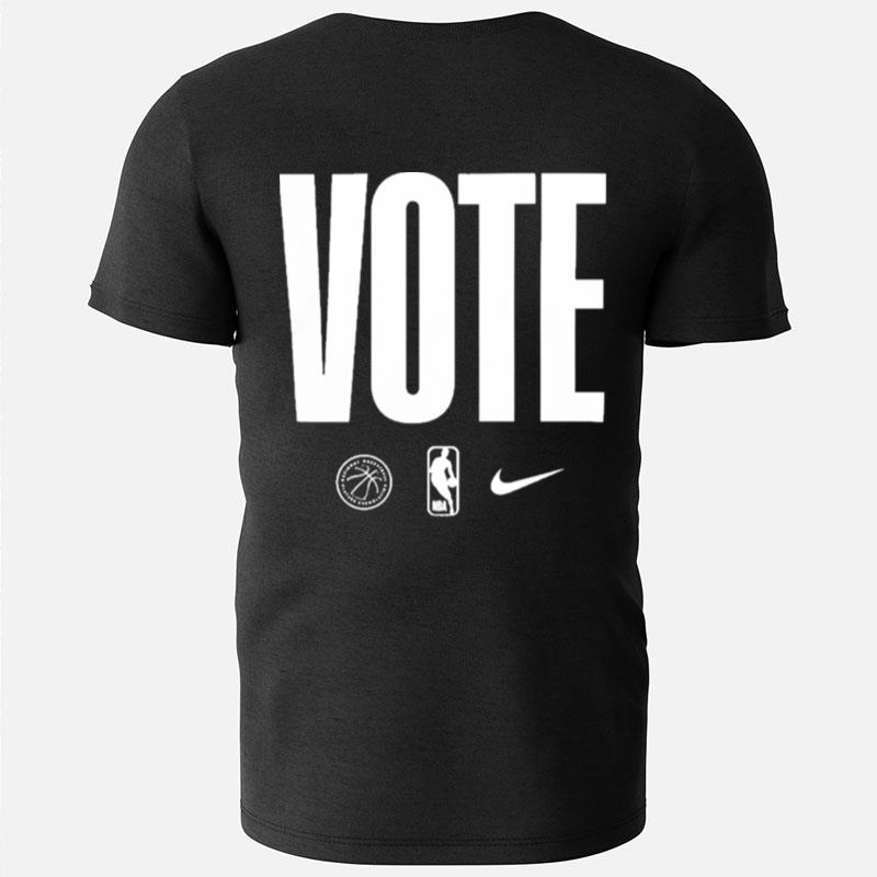 Nba Players Wearing Vote T-Shirts