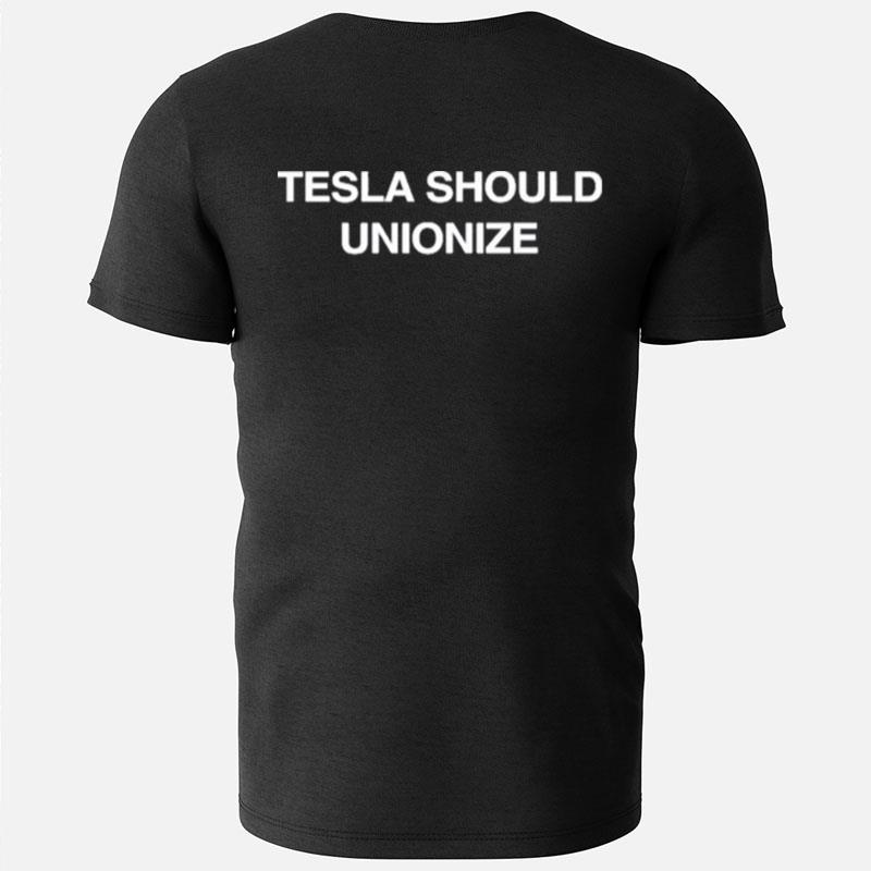 Nina Turner Tesla Should Unionize T-Shirts