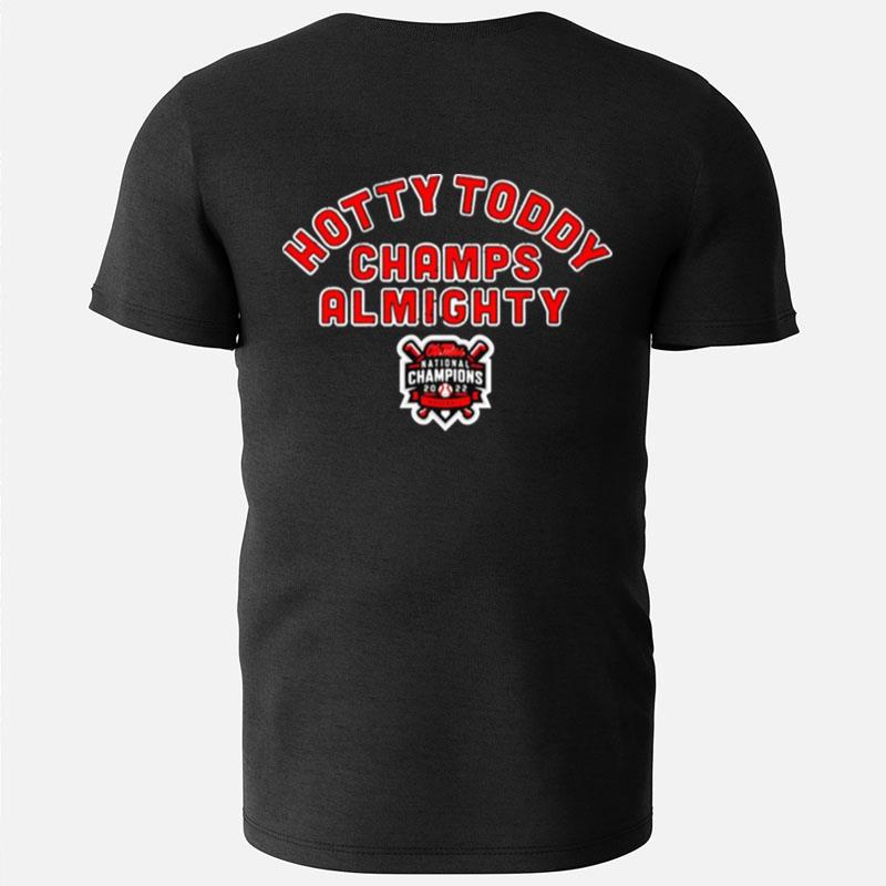 Ole Miss Rebels Hotty Toddy Champs Almighty T-Shirts