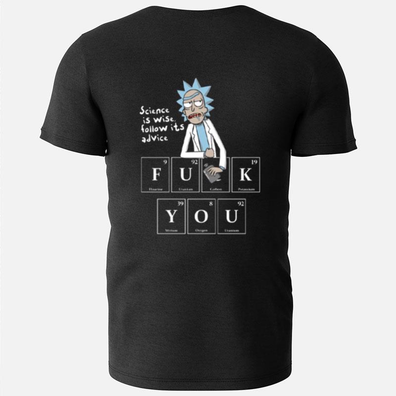 Periodic Table Fuck You Rick And Morty T-Shirts